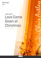 Love Came Down at Christmas SATB choral sheet music cover